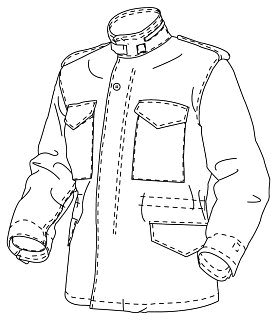 Куртка Mil-tec M 65 woodl  - фото 3