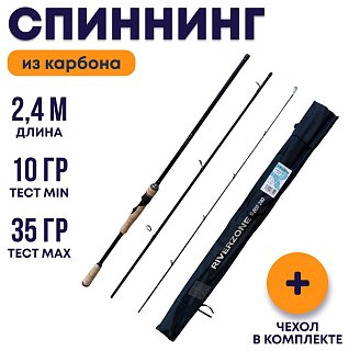 Спиннинг Riverzone Trevelspin S803МН 10-35гр 2,4м