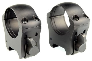 Кольца Mak Weaver быстросъемные 30мм BH12 - фото 1