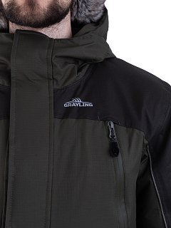 Костюм Grayling Скат V2 для рыбалки зимний -45 хаки - фото 5