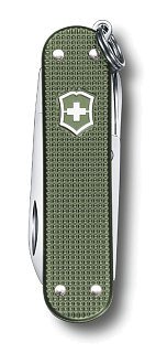 Нож Victorinox Classic Alox 58мм 5 функций оливковый - фото 2