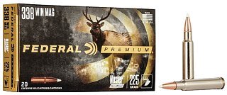 Патрон 338WМ Federal Premium nosler accuBond 14,6гр