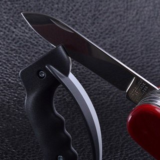 Точилка Victorinox Sharpy для перочинных ножей серая - фото 3