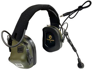 Наушники активные коммуникац. EARMOR M32-FG Mark 3 зеленые - фото 2