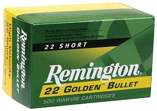 Патрон 22LR Remington Golden Bullet HP (525шт)