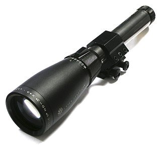 Фонарь BSA Flashlight ND 3*40 laser genetics with mount - фото 1