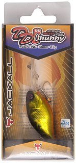 Воблер Jackall DD Chubby 38 hl gold & black