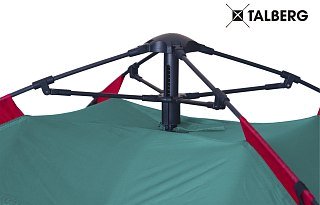 Палатка Talberg GAZA 2 зелёный - фото 6