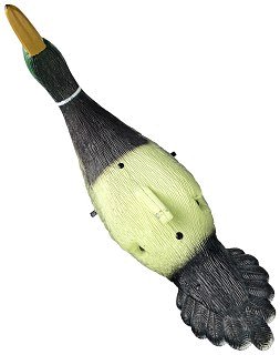 Механическое чучело Taigan Motorized rotating Mallard селезень  - фото 10