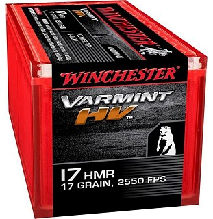 Патрон 17HMR Winchester V-Max Varmint HV 1,10г (50шт) - фото 2