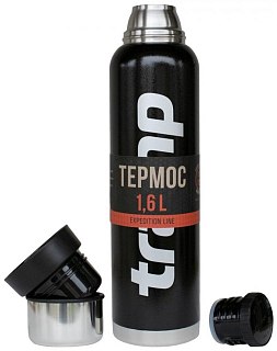 Термос Tramp 1,6л черный - фото 2