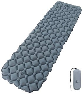 Коврик Атера Mattress 189х58х6см светло-серый  - фото 1