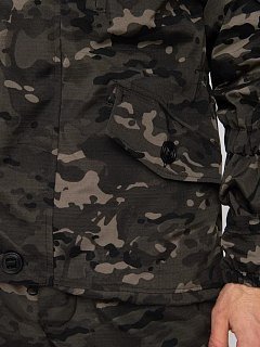 Куртка Huntsman Горка-5 демисезонный черный мультикам смесовая - фото 7