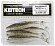 Приманка Keitech виброхвост Easy shiner 4" 410 crystal shad 7шт