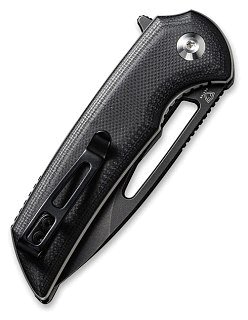 Нож Civivi Odium Flipper Knife G10 Handle (2.65" D2 Blade) black  - фото 7