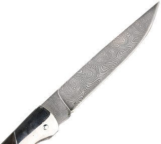 Нож ИП Семин Кадет дамасская сталь складной - фото 4
