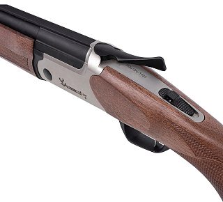 Ружье Altobelli ALB-101 AX TRP Silver 12x76 760мм орех - фото 6