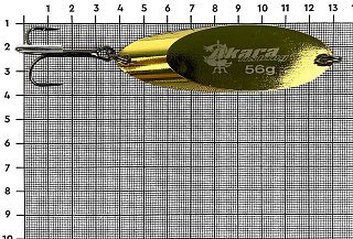 Блесна Akara Kastmaster 1103 колеб.56гр цв.03 - фото 4