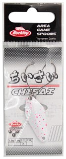 Блесна Berkley Ags Chisai 2,2гр Splat White Body/Fuschia Splat