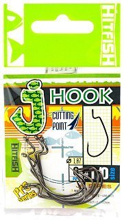 Крючок Hitfish J-hook BC №1/0 6шт - фото 1