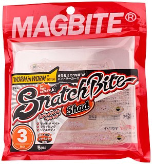 Приманка Magbite MBW04 Snatch Bite Shad 3,0" цв.09