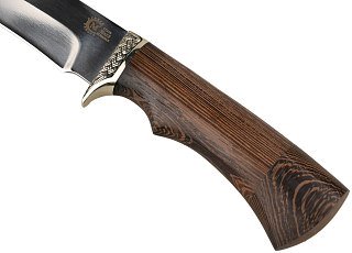 Нож ИП Семин Князь кованая сталь 95х18 венге литье - фото 6