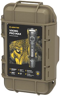 Фонарь Armytek Viking Pro Max Magnet USB теплый Com - фото 3