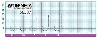 Крючки Owner одинарные 56537 №8 - фото 2