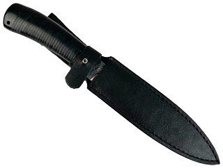 Нож Росоружие Амиго ЭИ-107 кожа позолота гравировка - фото 7