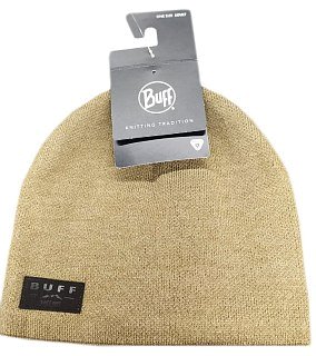 Шапка Buff Knitted & Fleece band hat solid bark  - фото 1