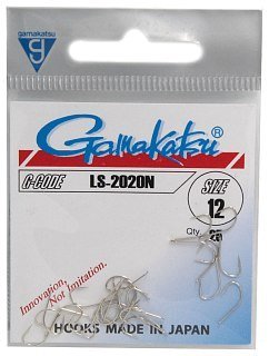 Крючок Gamakatsu LS-2020N nickel №12 - фото 1