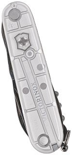 Нож Victorinox Climber 91мм полупрозрачный серебристый - фото 7