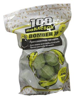 Прикормка 100 Поклевок Bomber-30 анис