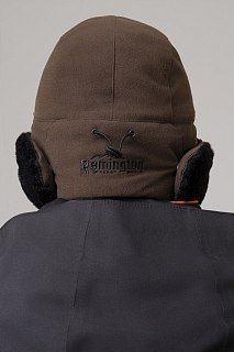 Шапка-ушанка Remington North ice brown - фото 4