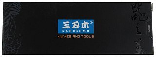 Нож Sanrenmu 9001-GW складной сталь Sandvik  12C27 рукоять G10 - фото 12