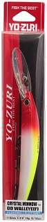 Воблер Yo-Zuri Crystal minnow deep diver walleye 110F R1206 CR