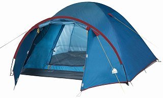 Палатка Trek Planet Vermont 4 синий/красный - фото 9