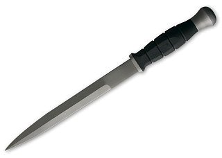 Нож Саро Страйт для дайвинга резин. рукоять длинный клинок