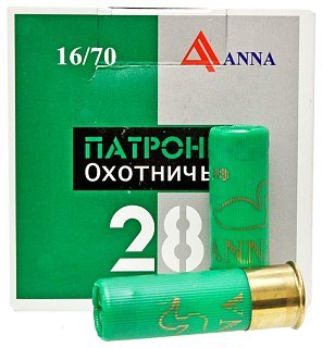 Патрон 16x70 ANNA 0 28г