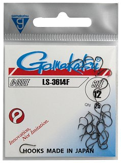 Крючок Gamakatsu LS-3615F  bronze №12 - фото 1