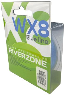 Шнур Riverzone Blue Line X8 PE 1,0 150м Blue - фото 6