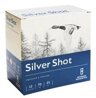 Патрон 12х70 Главпатрон Silver shot 00 БИО 36гр