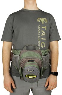 Сумка Riverzone Chest Lumbar Bag jacquard поясная - фото 5
