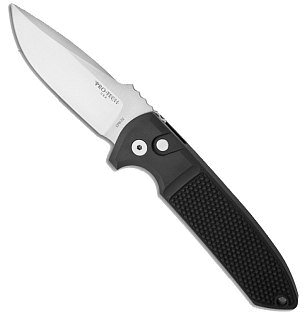 Нож Pro-Tech Rockeye черная рукоятка черный клинок клипса - фото 2