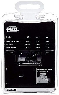 Фонарь Petzl Bindi Black - фото 7