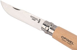 Нож Opinel 8VRI 8,5см нержавеющая сталь - фото 4