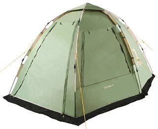Палатка BTrace Home 4 быстросборная зеленый - фото 3