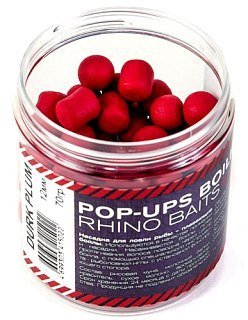 Бойлы Rhino Baits Pop-up Roll&Dumbells plum слива 12мм 70гр банка - фото 1