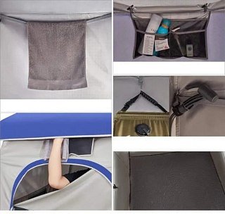 Палатка King Camp Marasusa II синий/серый - фото 4