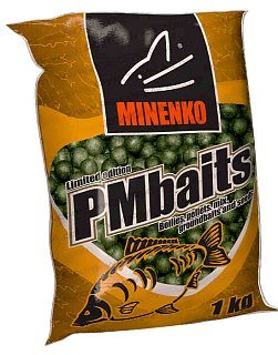 Бойлы MINENKO PMbaits пылящие Mussel-мидия 20мм 1кг